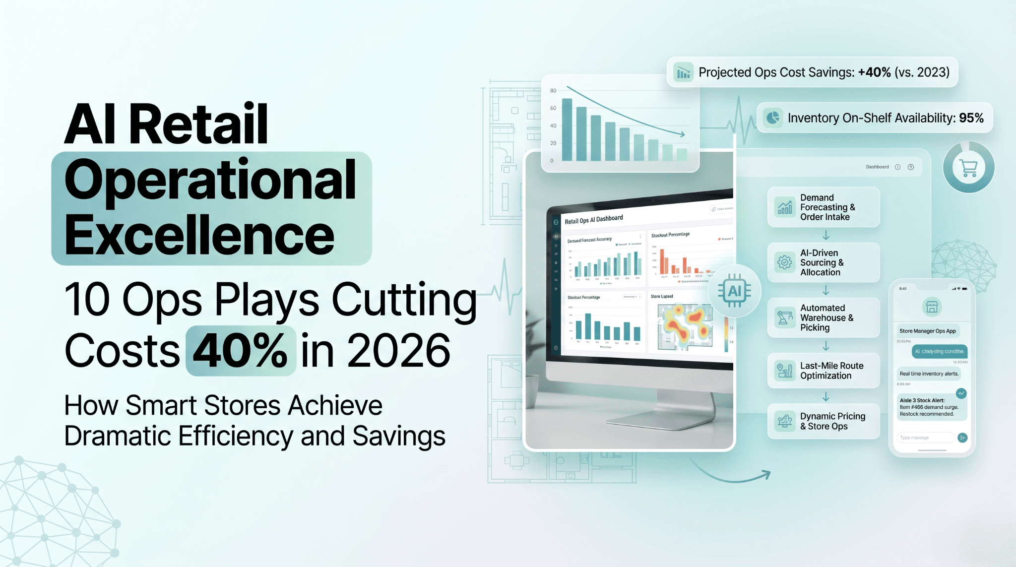 AI Retail Operational Excellence: 10 Ops Plays Cutting Costs 40% in 2026