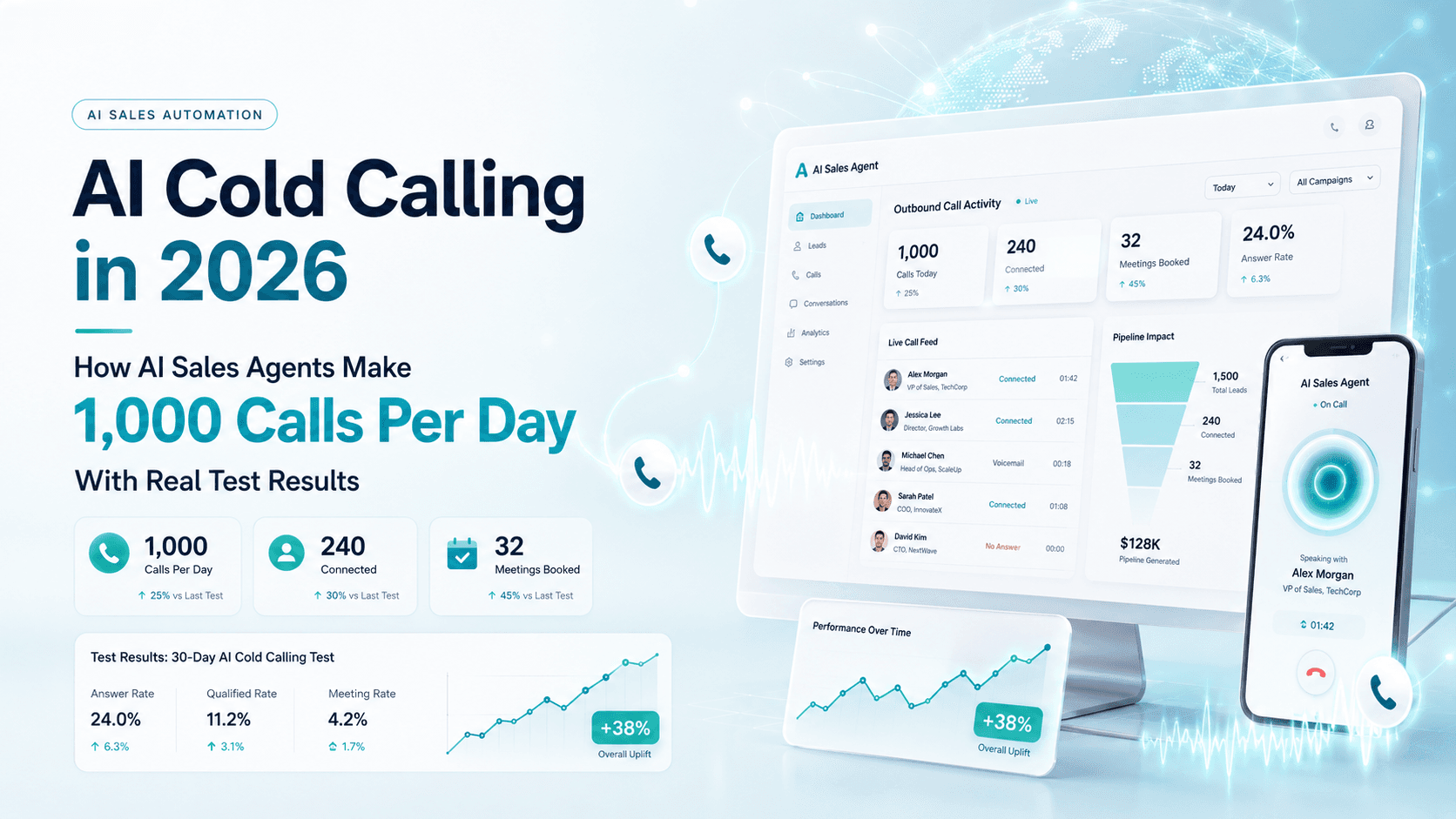 AI Cold Calling 1000 Call Test Results