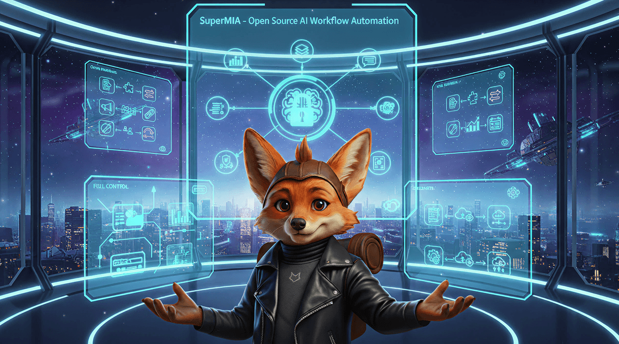 Exploring Open Source Tools for SuperMIA AI Workflow Automation