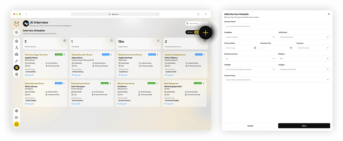 AI Interview Scheduling — Zero Email Chaos