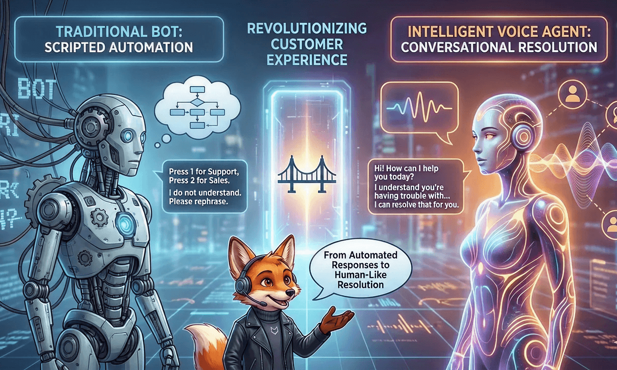 Voice Agent vs. Bot: Discover the Differences Revolutionizing Customer Experience