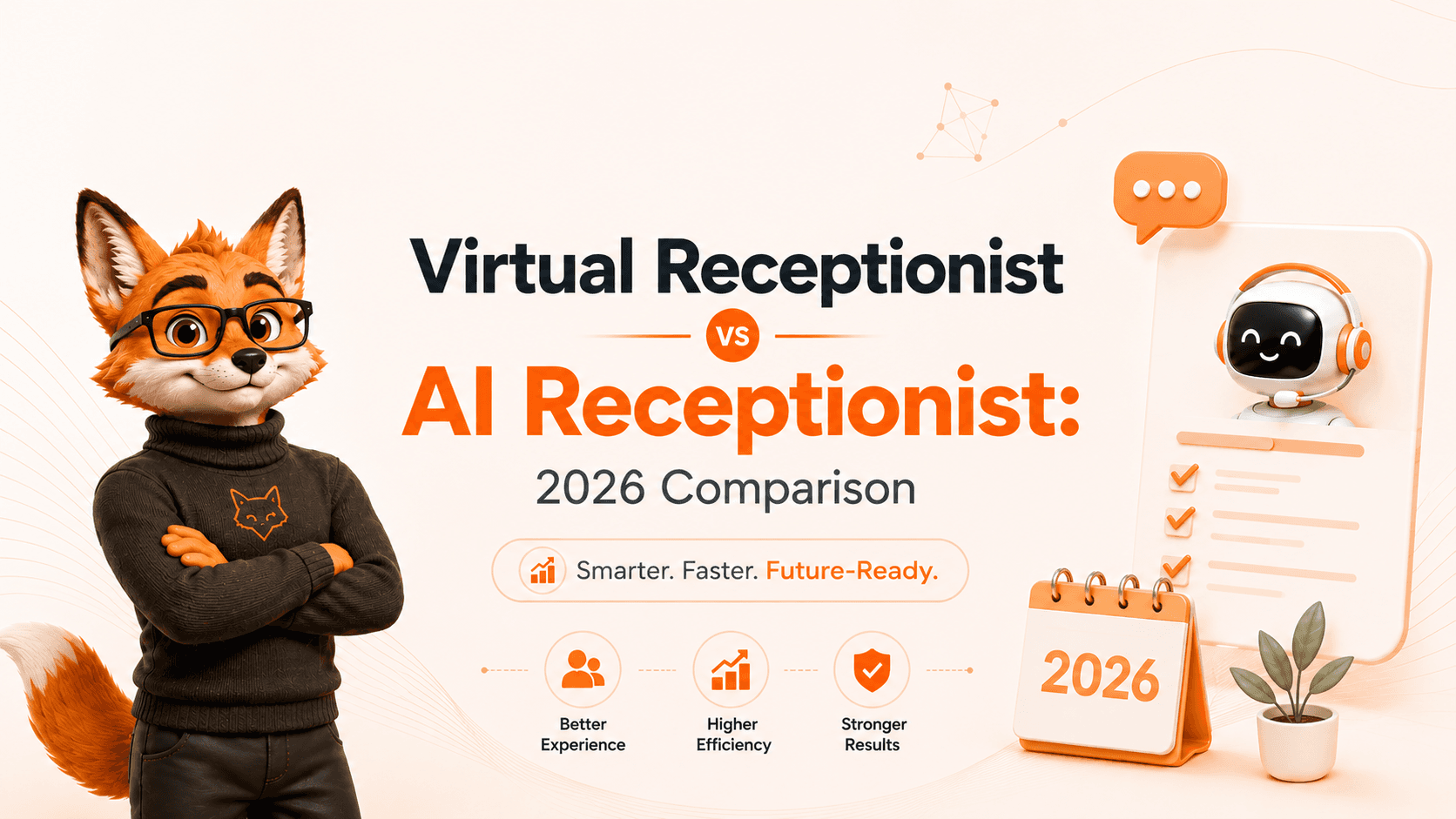 Virtual Receptionist vs AI Receptionist: 2026 Comparison