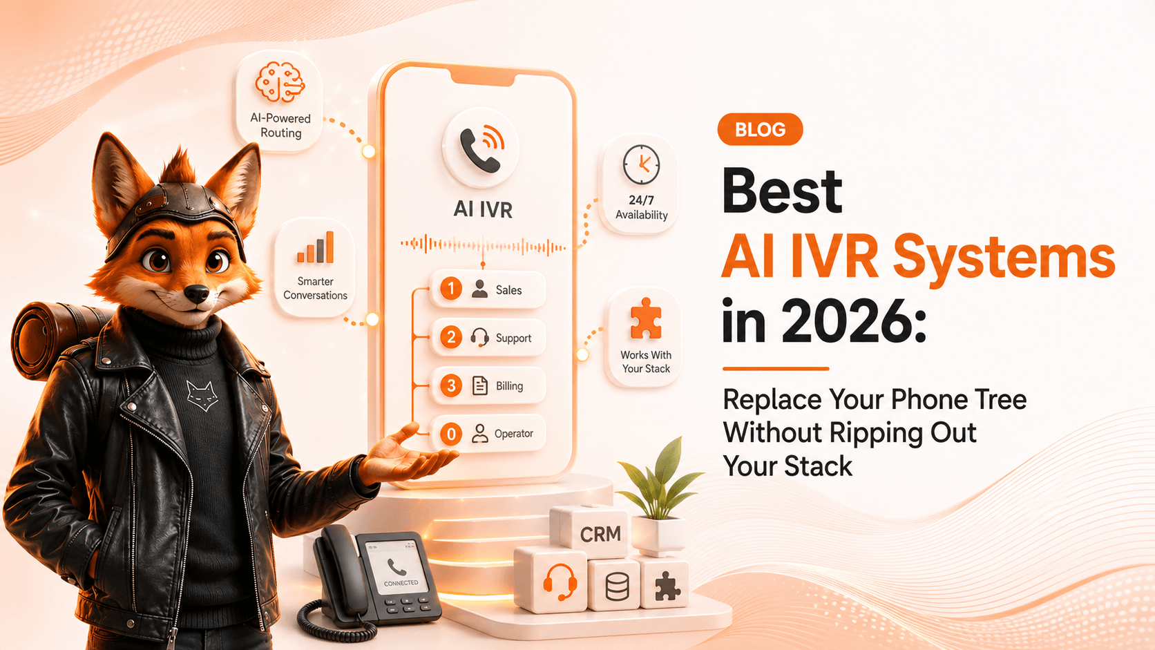 Best AI IVR systems in 2026 — replace your phone tree without ripping out your stack