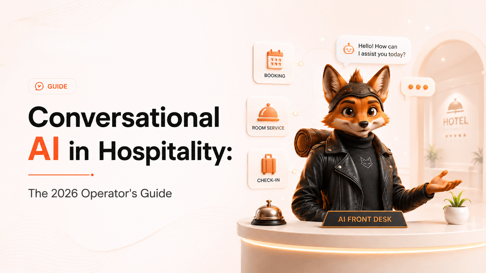 Conversational AI in hospitality — the 2026 operator's guide