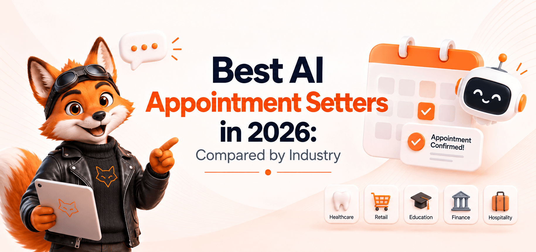 Best AI appointment setters in 2026, compared by industry