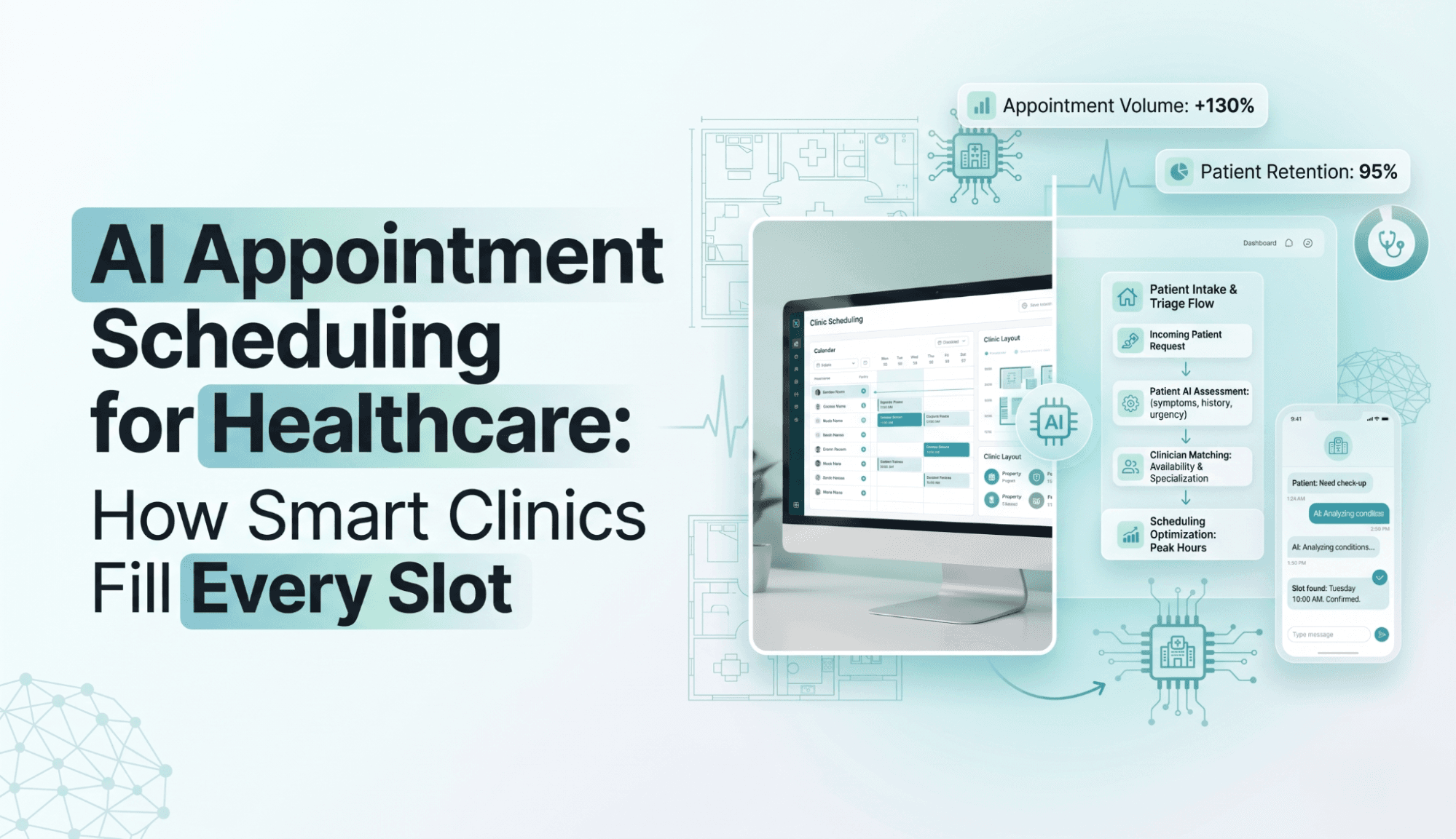 AI Appointment Scheduling for Healthcare: How Smart Clinics Fill Every Slot