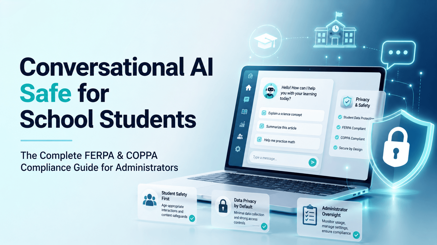Conversational AI safety and FERPA COPPA compliance guide for school students