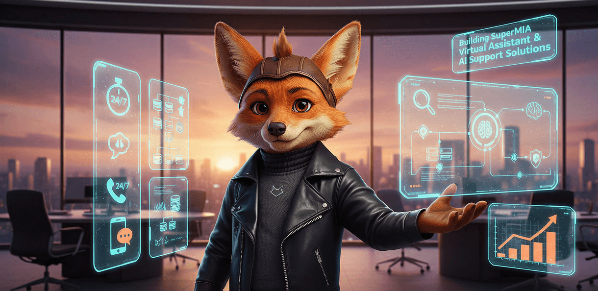 Building SuperMIA Virtual Assistant & AI Support Solutions That Scale with Your Business