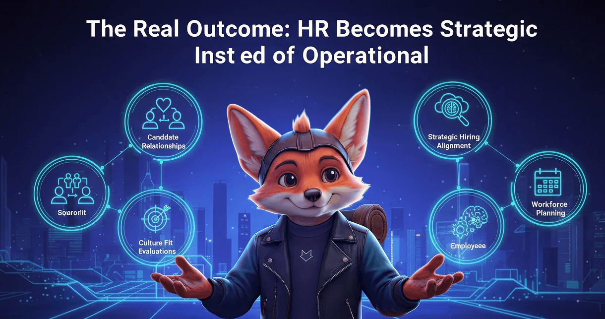 The Real Outcome: HR Becomes Strategic Instead of Operational