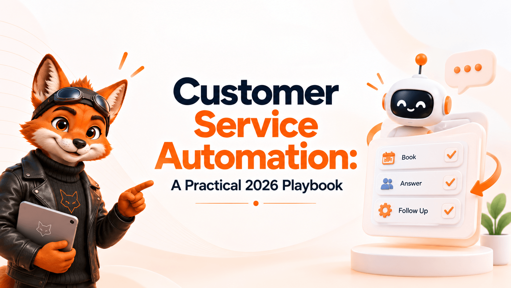 Customer service automation — a practical 2026 playbook