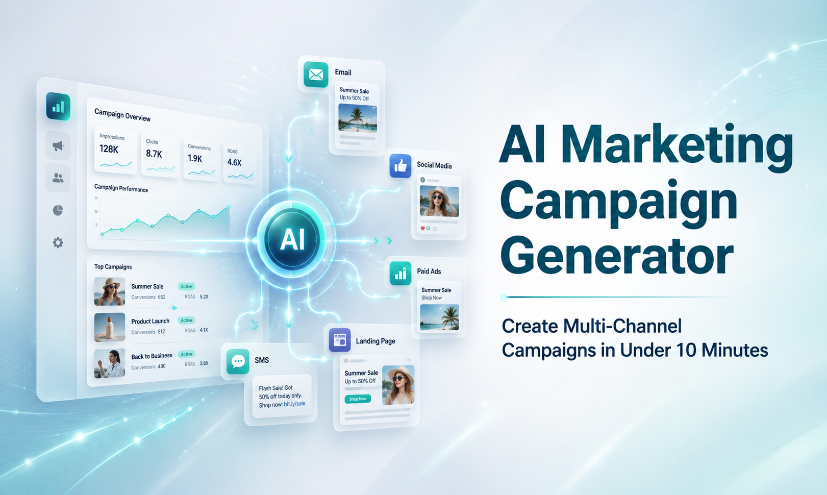 AI Marketing Campaign Generator: Create Multi-Channel Campaigns in Under 10 Minutes