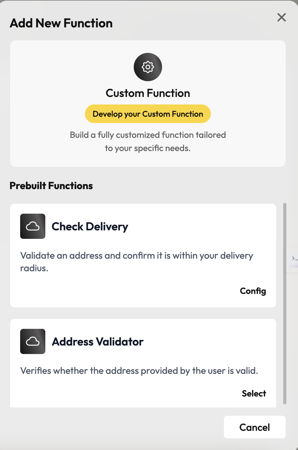 Prebuilt Tool Library
