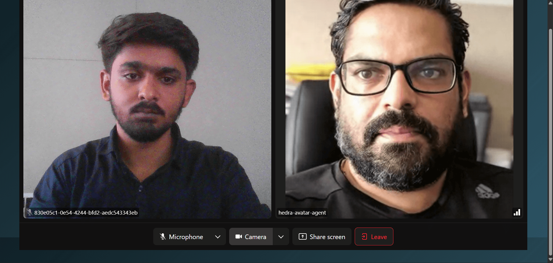 Asks role-specific questions