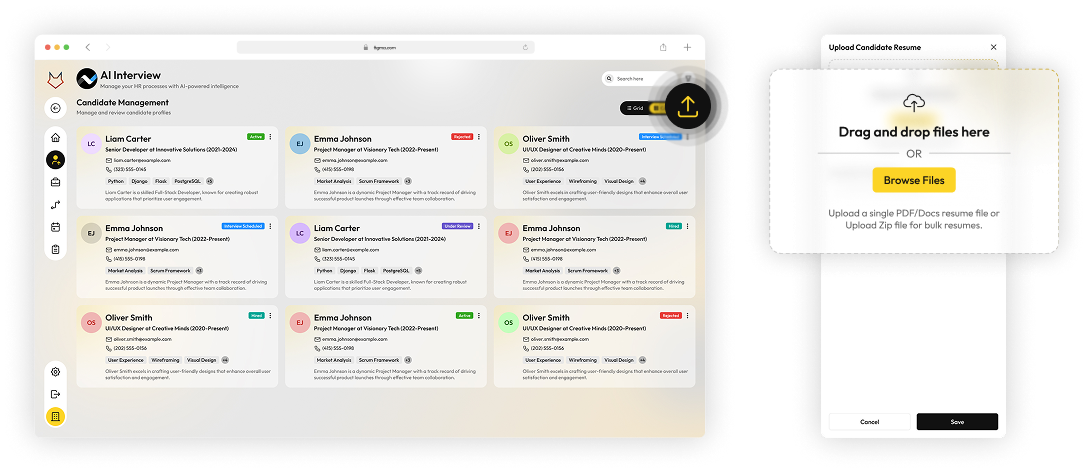 Resume Screening – From Piles to Precision
