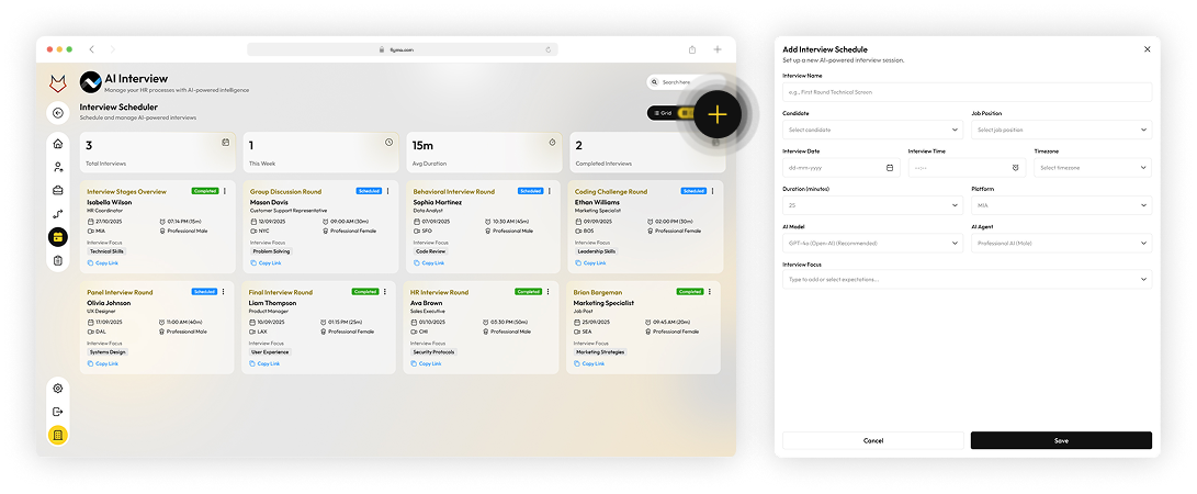 AI Interview Scheduling — Zero Email Chaos