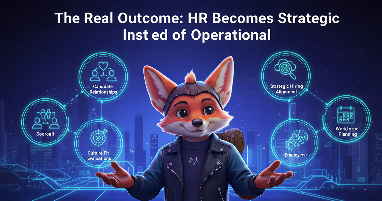 The Real Outcome: HR Becomes Strategic Instead of Operational