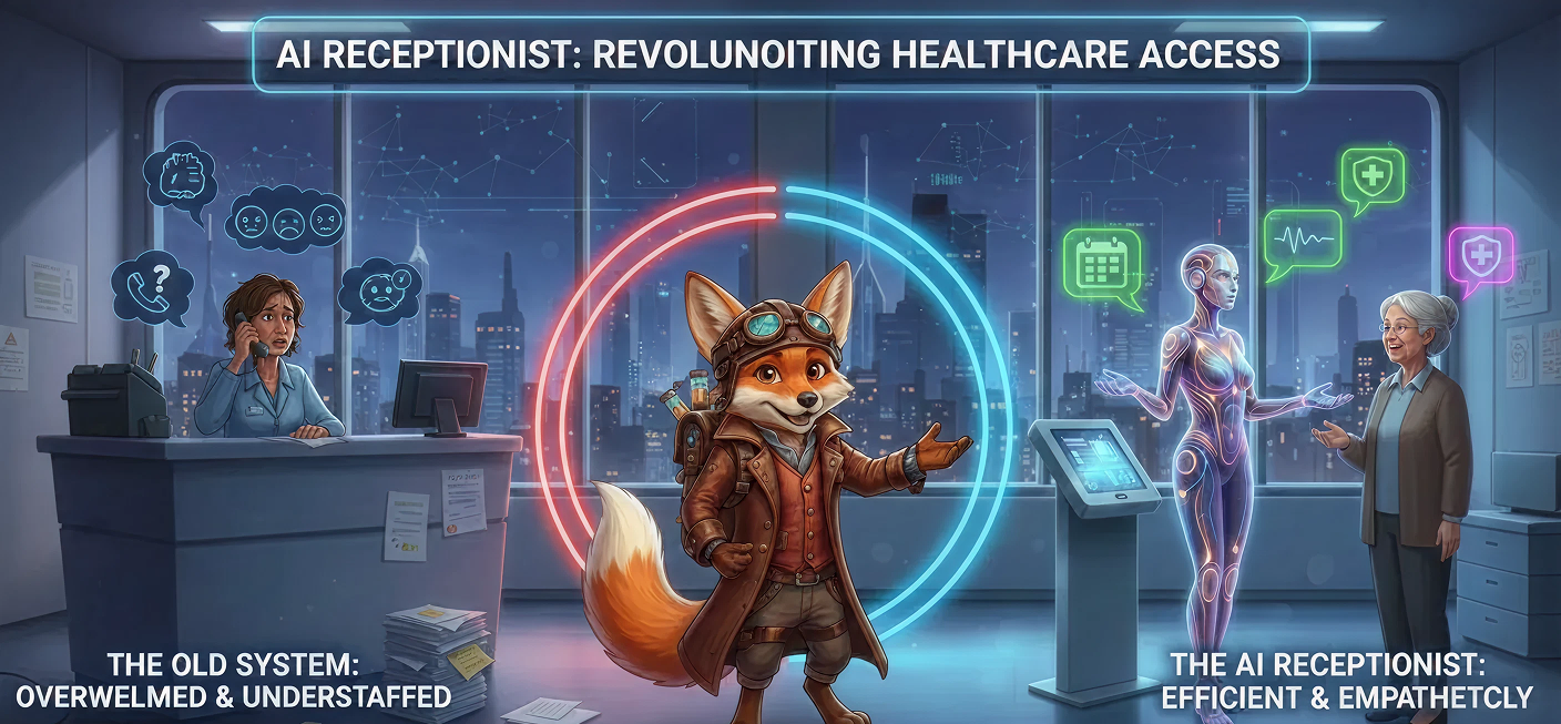 AI Receptionist for Healthcare Appointment Scheduling & Patient Inquiries