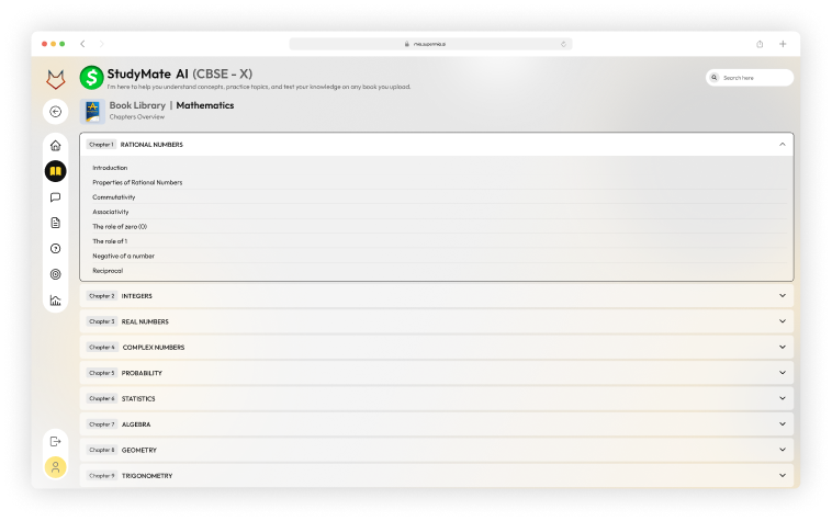 StudyMate AI — Conversational learning interface