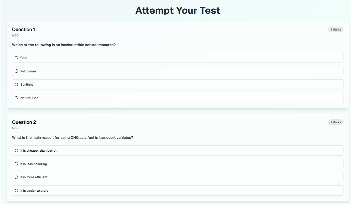 Question types: MCQs Question types: MCQs