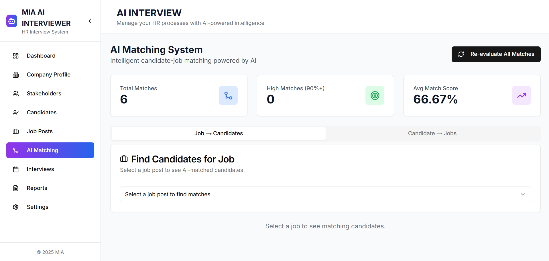 Job Matching Using LLMs Job Matching Using LLMs