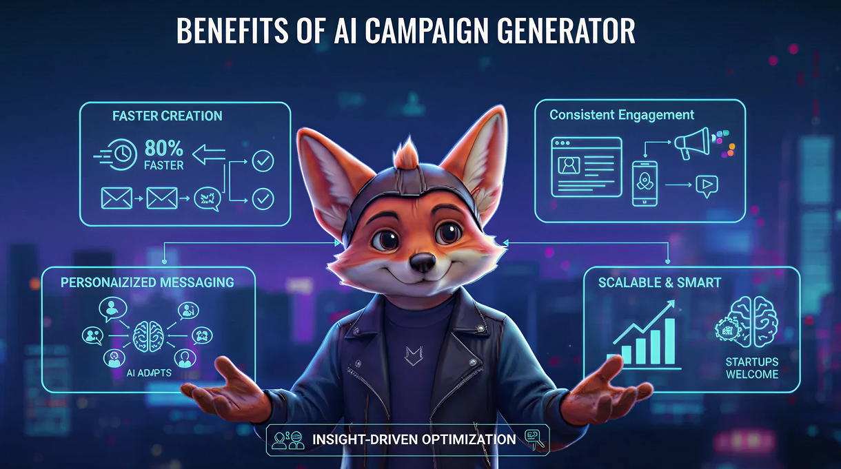 Benefits of Using MIA’s AI Campaign Generator Benefits of Using MIA’s AI Campaign Generator
