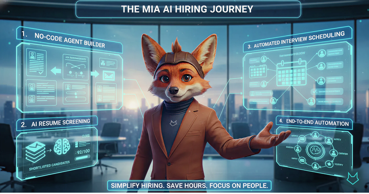 The Solution: Conversational AI Hiring Agents Built on MIA